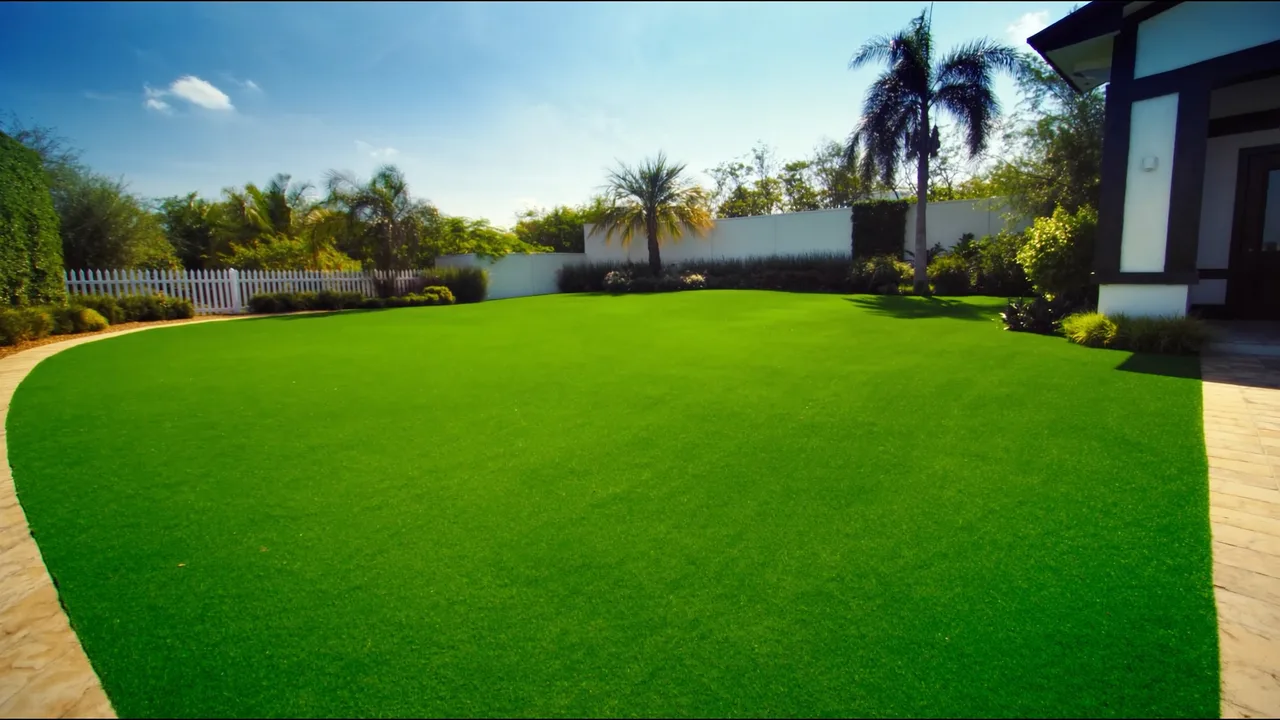 Artificial Turf Installation by Palm & Paver in Tampa Bay